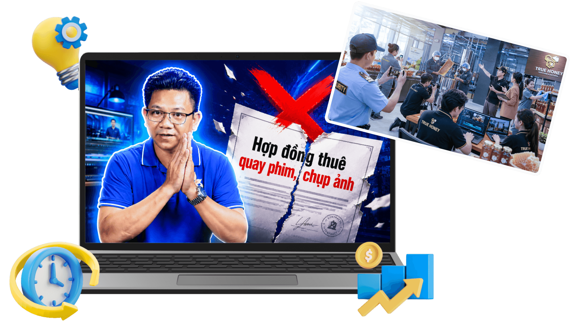 Giảm phụ thuộc vào agency hoặc ekip bên ngoài
