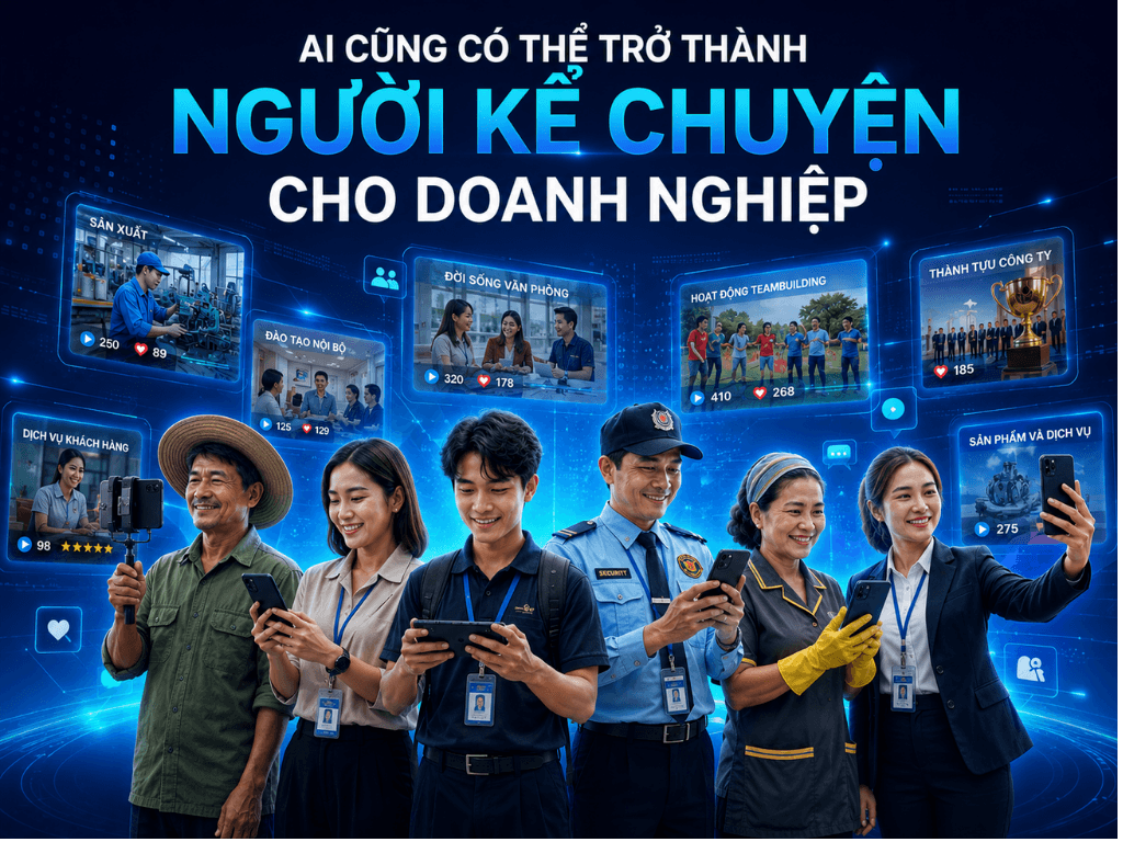 Giúp Doanh nghiệp từng bước tự chủ truyền thông bằng đội ngũ nội bộ